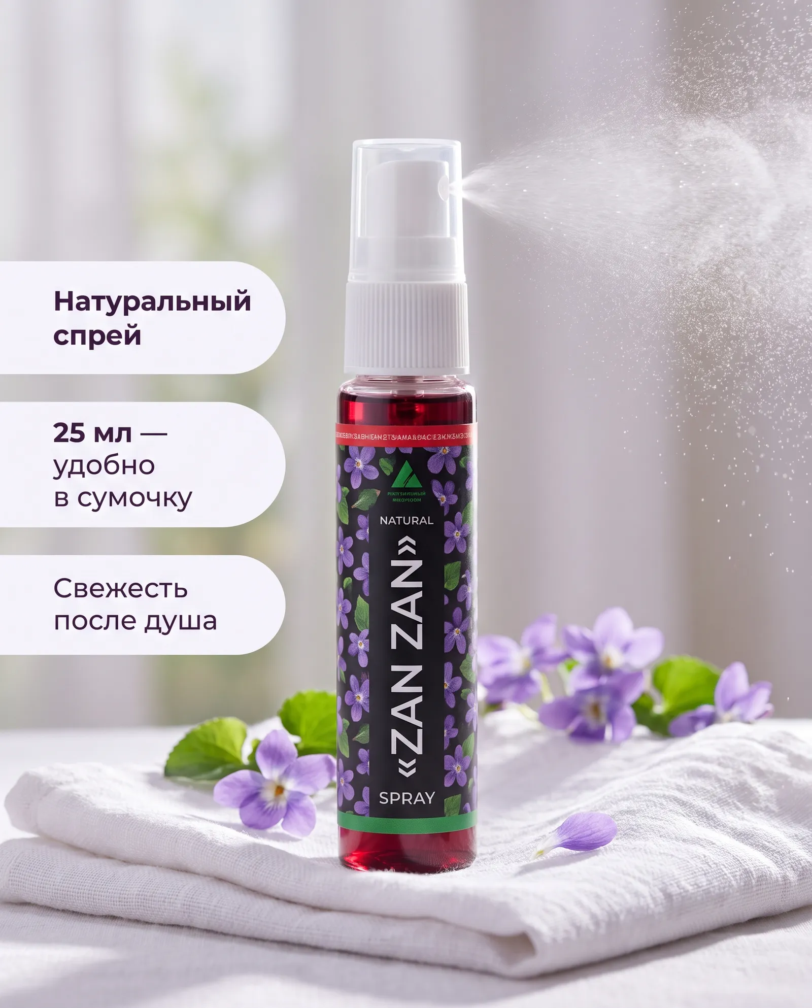 ZAN-ZAN — натуральный спрей для тела